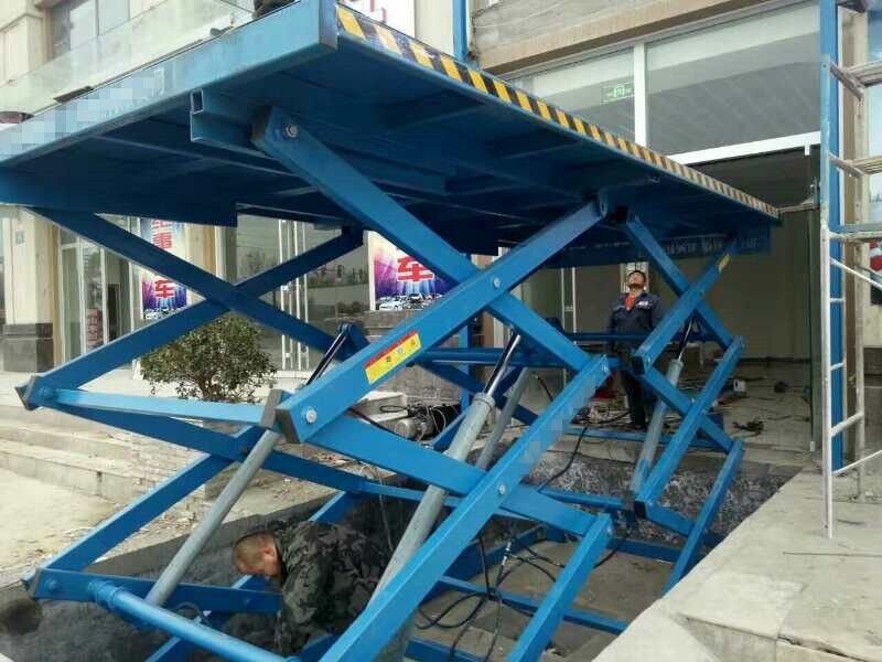 河池固定剪叉式升降货梯